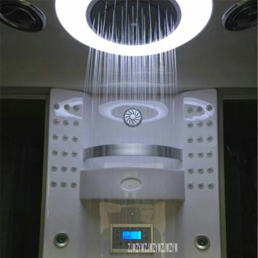 Многофункциональный струйный душ для ванной корпуса прямоугольная Паровая душевая комната бытовая душевая комната 220 в 3000 Вт 7008(150*90 см