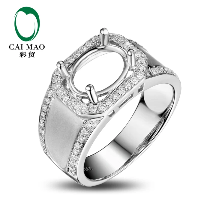 Oval Semi Mount Ring Settings Oval Semi Mount Ring Settings