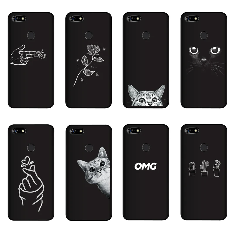 

QAQsam Soft Silicone For Lenovo K5 Play A5 K320t Case Cover Painting Case Pattern For K6 Power K33A42 K5 Note 2018 Cases Funda