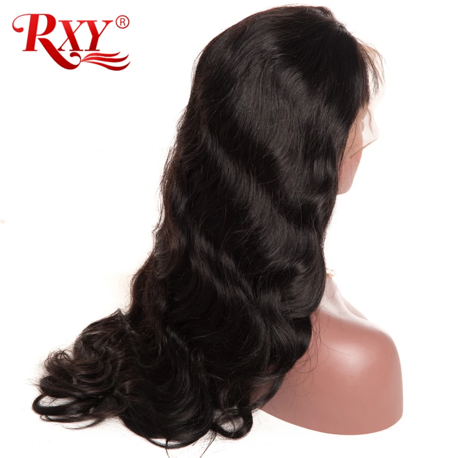 Brazilian Remy Hair Body Wave 360 Lace Frontal Wig Pre Plucked With Baby Hair Natural Black Lace Front Human Hair Wigs For Women (23)