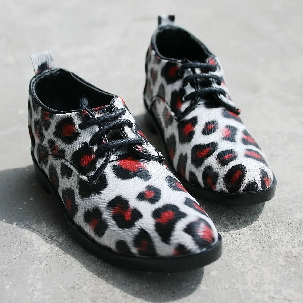[Wamami] 63 # красный и черный леопард 1/3 SD AOD DOD DZ БЖД Dollfie Кожаные Сапоги/Обувь