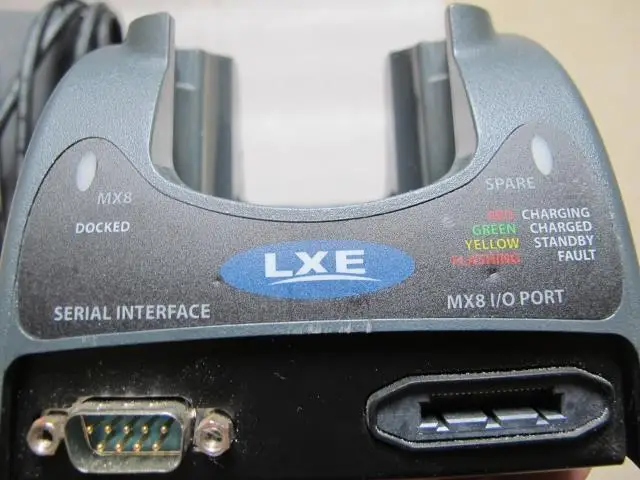 013  HONEYWELL LXE MX8 Desk Cradle Scanner Battery Charger   2