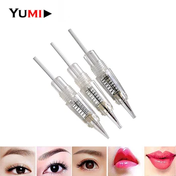 

30pcs/lot 1P 3P 5P Disposable Screw Cartridges Charmant Liberty Eyebrow Lip Permanent Makeup Machine Eyebrow Lips Tattoo Needles