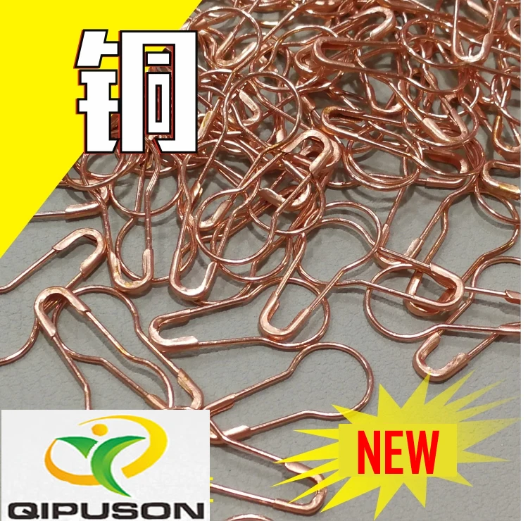 

Wholesale 1000 pcs 2.1 CM Seven colors copper Gourd Pin Bulb Pin Calabash Pin Bead Needle Safety Pins DIY Accessories