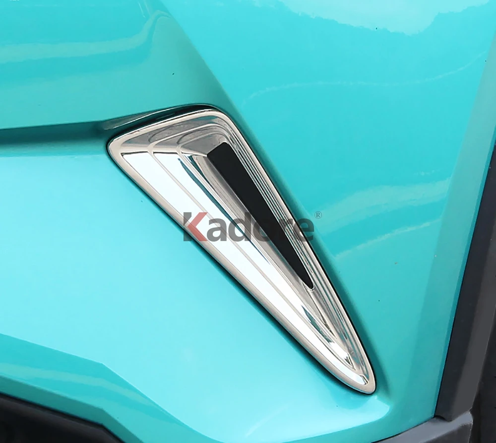 Для Toyota C-HR CHR углеродное волокно передний бампер решетка отделка вентиляционное отверстие решетка крышка обрамление Декор внешние аксессуары