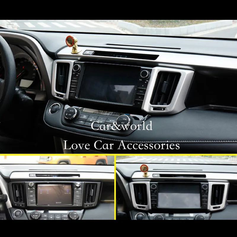Для Toyota RAV4 2016 2017 Боковая Крышка вентиляционного отверстия салона управления