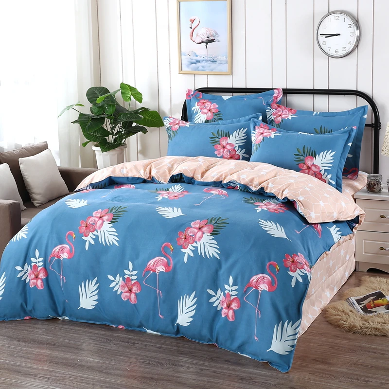 

Fanaijia 3d flower bedding sets luxury duvet cover with Pillowcase bed sheet Bedspread 3/4 pcs queen Bed linen bed set