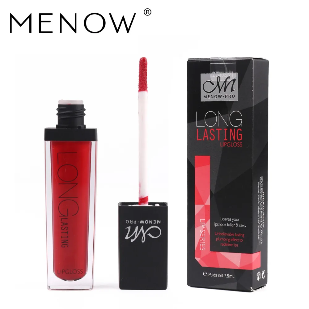 Menow M.N. Long 12 colors Lasting Lip Gloss Waterproof Shinning Liquid