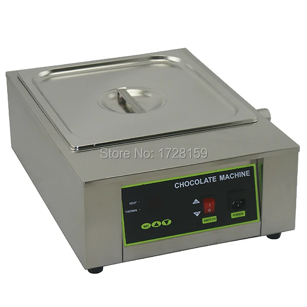 Stainless steel Commercial110v 220v 8.5kgs capacity Electric chocolate melting machine,melting chocolate machine