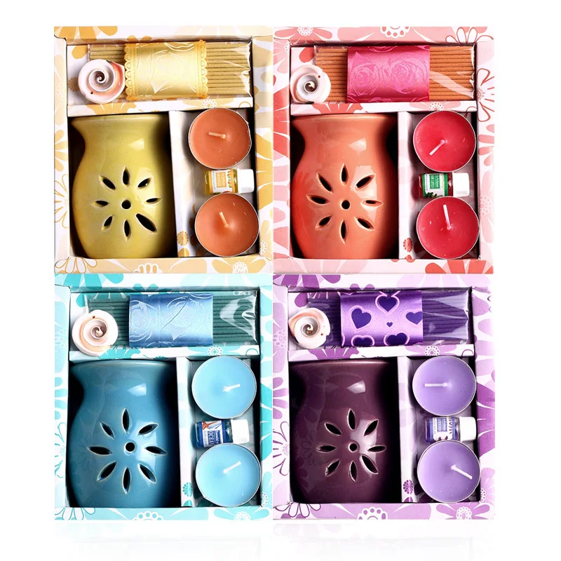 Soft time Aroma scented candles to help sleep indoors Vaporizer