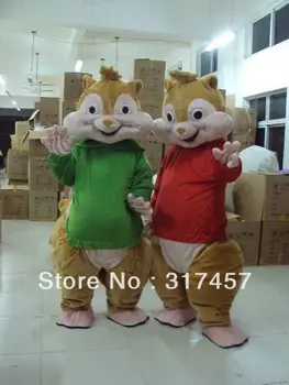

Chipmunks Mascot Costume Adult Character Costume Cosplay mascot costume free shipping