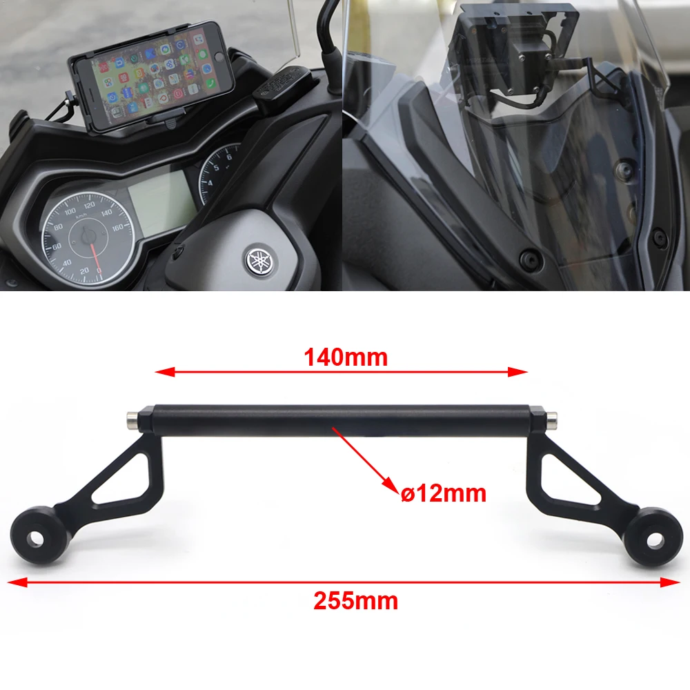 Передняя подставка для телефона мотоцикла Yamaha XMAX 300 XMAX300 X MAX держатель смартфона