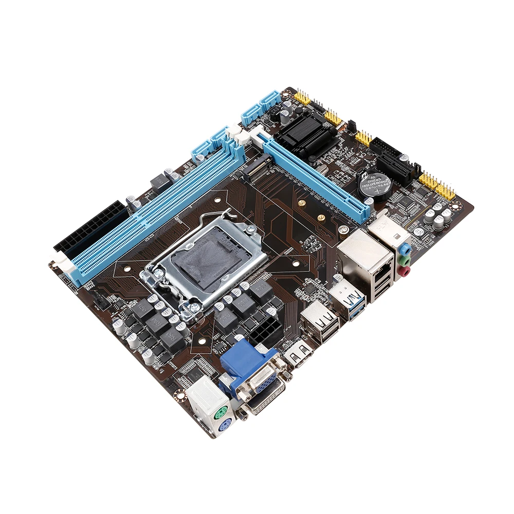 VEINEDA материнская плата для настольного ПК H110 G302 LGA 1151 2xDDR3 MAX 32 ГБ PCI-E 1X 16X для Intel Core i7/i5/i3/cpu mATX