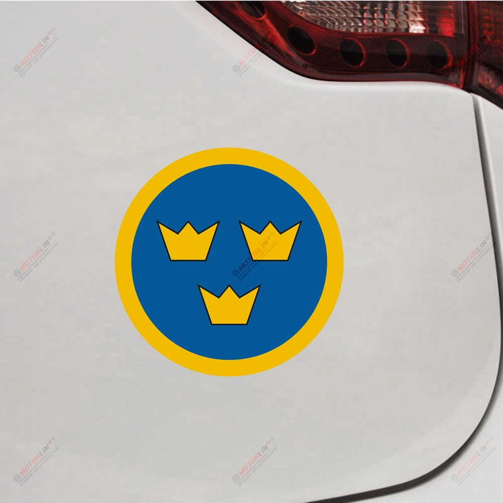 

Swedish Air Force Roundel Sweden Decal Sticker Car Vinyl Reflective Glossy