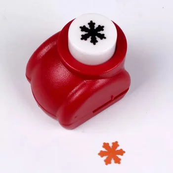 

8mm-10mm Mini snowflake hole punch DIY craft puncher for scrapbooking paper punches scrapbook punchers snow flower Embossing
