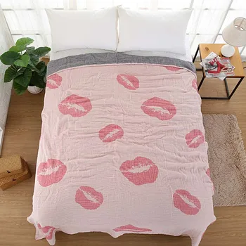 

Cartoon Children Cotton Gauze Blankets Bed Bedding Comfortable Soft Nap Casual Blanket Sheets Throwing Sofa Towel Bedspreads