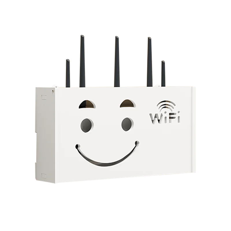 ワイヤレス Wifi ルーター収納ボックス Pvc パネル棚壁掛けプラグボードブラケットケーブル収納オーガナイザー家の装飾 収納ボックス ビン Aliexpress
