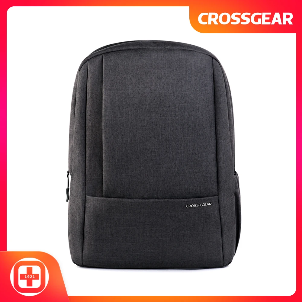 

CROSSGEAR Man Backpack Fit 14 inch Laptop Multi-layer Outdroor Travel Male Bag Waterproof Design