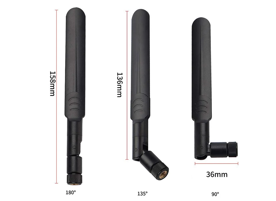 2,4 ГГц Wi-Fi 5 ГГц 5,8 ГГц антенна Wi-Fi 8dBi SMA Мужской Dual Band 2,4G 5G 5,8G для Беспроводной Маршрутизаторы ПК ретранслятор для рабочего стола FPV uav Drone