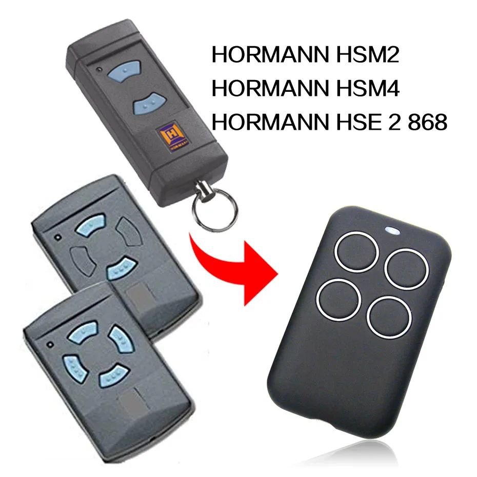 Пульт дистанционного управления HORMANN HSM2 HSM4 HSE 2 868 3 МГц гаражные ворота HSE24