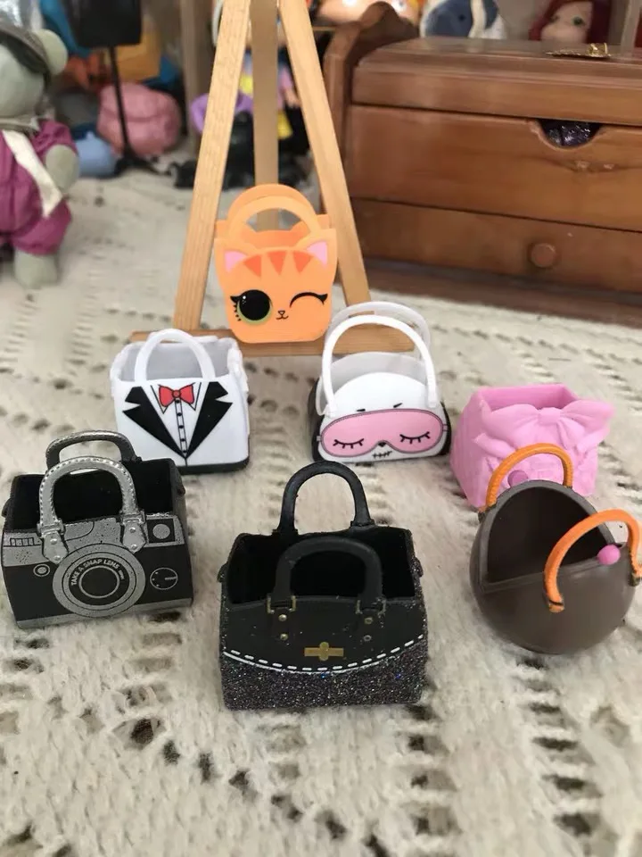 

1Pcs original lol dolls bags accessories toys for series 1 2 3 4 lil sister more style you can choose lol accessories