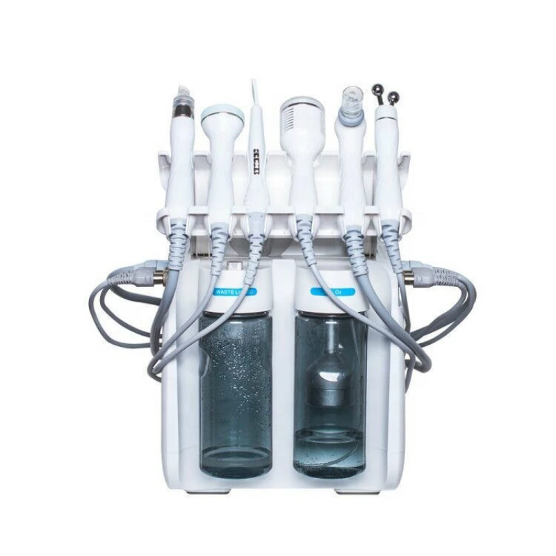

Skin Rejuvenation hydro machine Diamond Dermabrasion Hydro Water Ultrasonic RF 6 in1 Machine