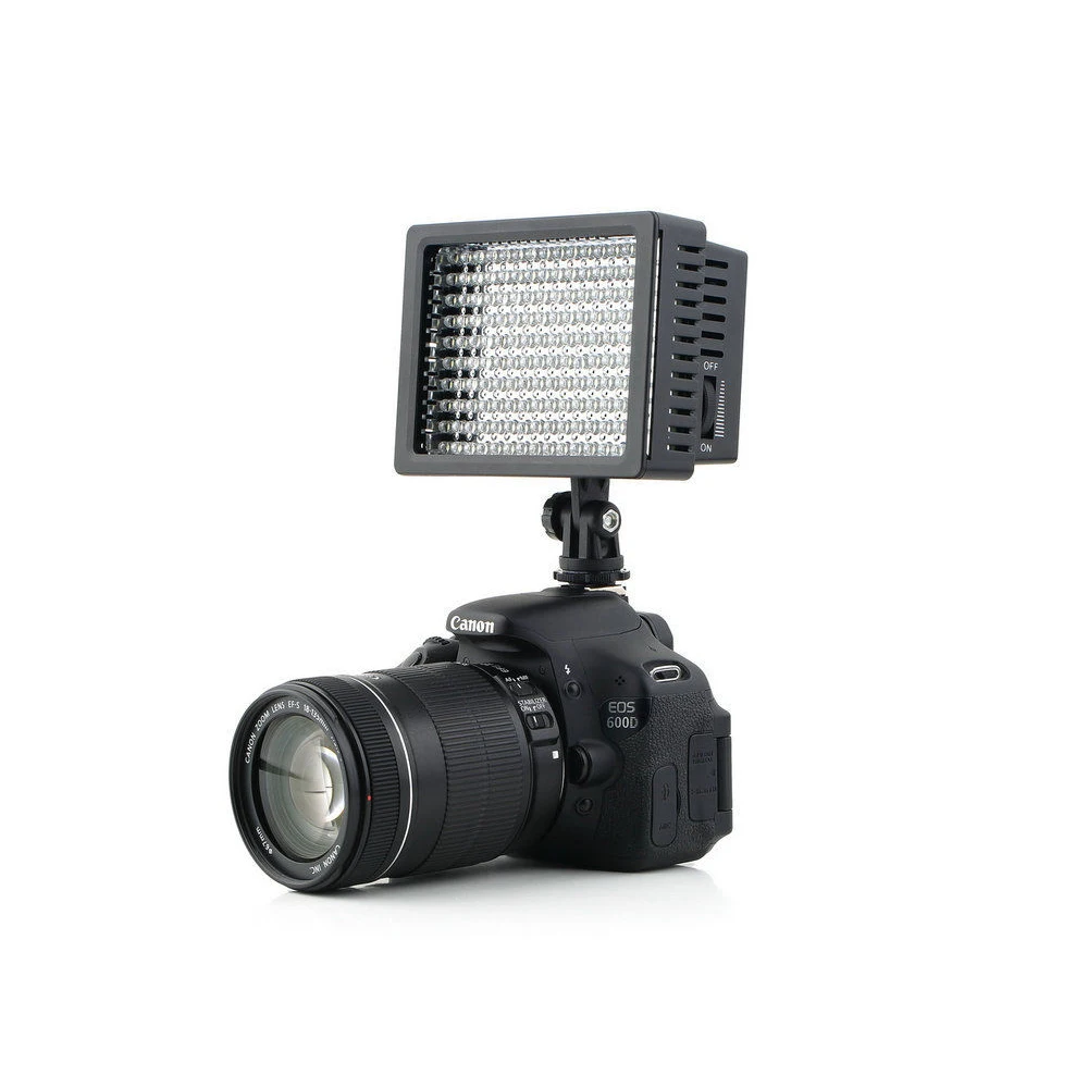

1pcs 160 LED Studio Video Light For Canon Nikon Camera DV Camcorder Photography B9(Do not include the camera)