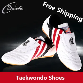 

Taekwondo Shoes New PU leather Breathable sneakers sport shoes free shipping