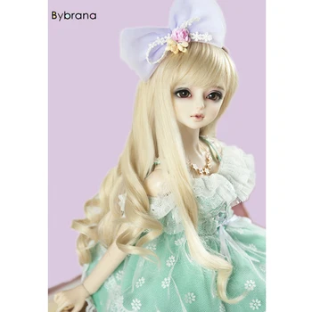 

Bybrana Free Shipping Fair size 1/3 1/4 1/6 BJD Wigs High Temperature Fiber for Dolls