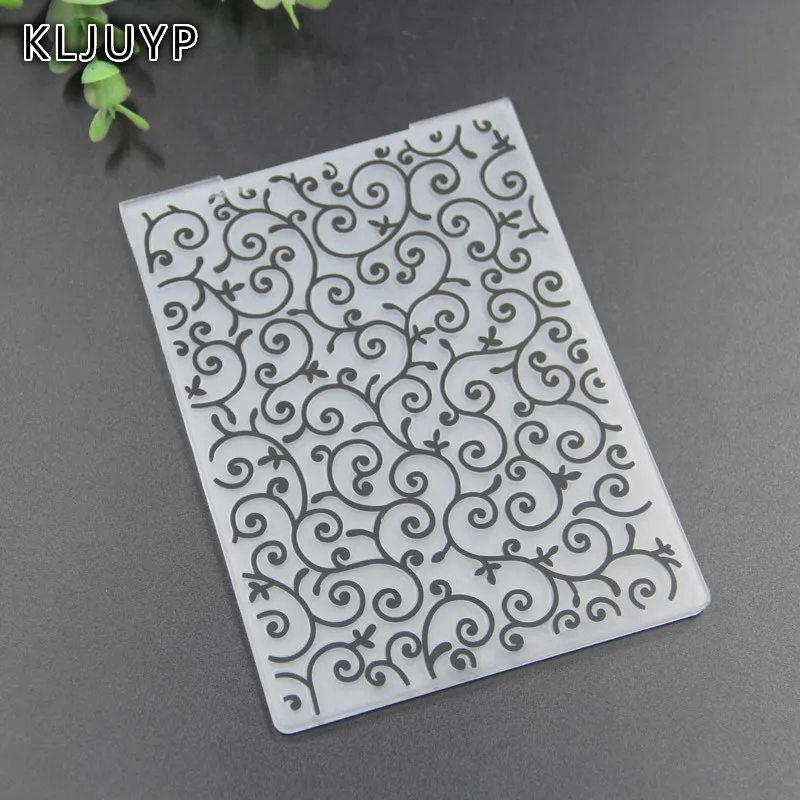 

KLJUYP Plastic Embossing Folders for DIY Scrapbooking Paper Craft/Card Making Decoration Supplies 191