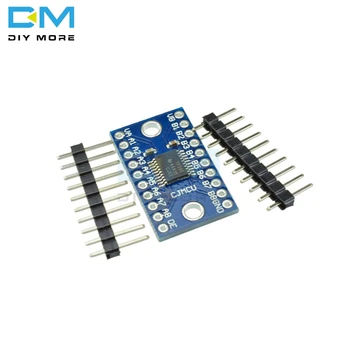 

TXS0108E Logic Level converter 8 Channel Duel Hole bi-directional level converter Module For Arduino With Pins