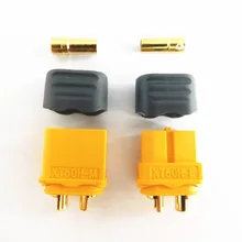 10 шт./лот Amass XT60 XT60H Пуля Разъемы Вилки мужской женский для Lipo батареи