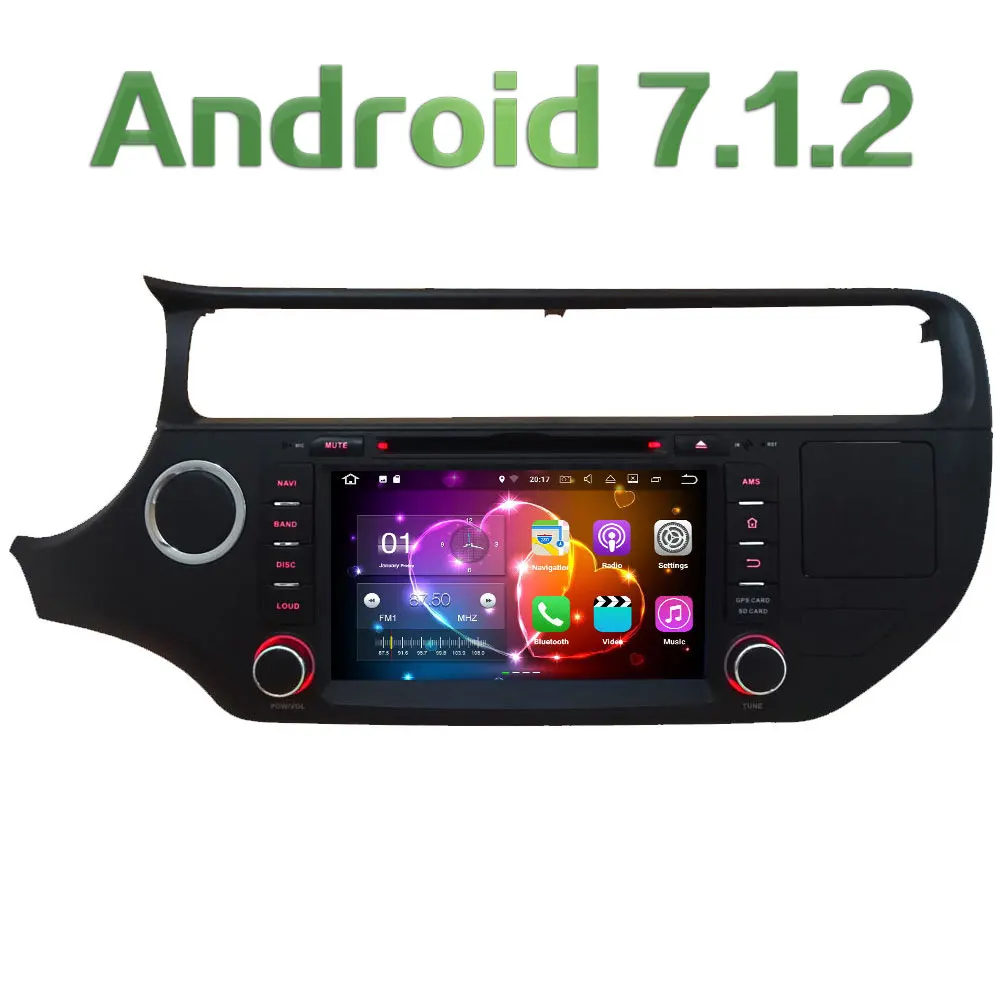 8 Quad Core Android 7 1 2 2GB RAM 3G 4G WIFI DAB RDS SWC Car