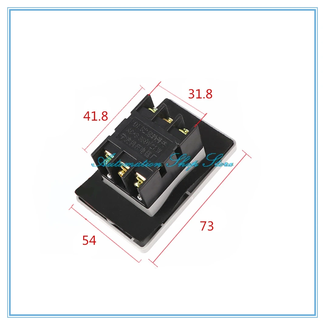 QKS2-5 вкл/выкл самоблокирующийся кнопочный переключатель 3 фазы 3 P 380 V AC 5A