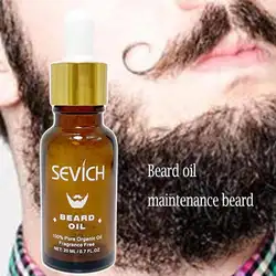 20 мл масло для бороды для Для мужчин борода кондиционер Умягчение для укладки формирование и рост ухода за бородой продукт потери волос HHX7465