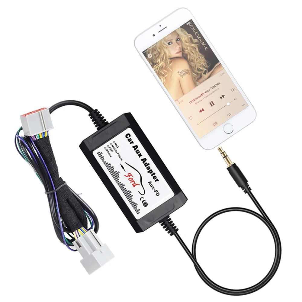 

Car Stereo AUX Adapter Auxiliary Input Mp3 Interface for Ford Mustang 2005-2009 [Fits OEM Factory Radio]