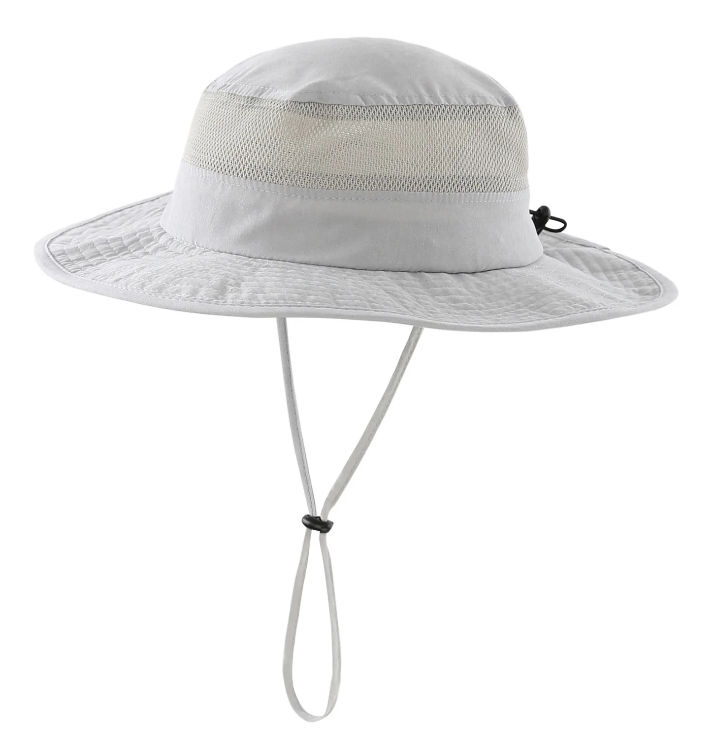 Соединительная шляпа от солнца для маленьких мальчиков и девочек UPF 50+ с регулируемой сеткой с широкими полями и защитой от УФ-лучей, детская шапка
