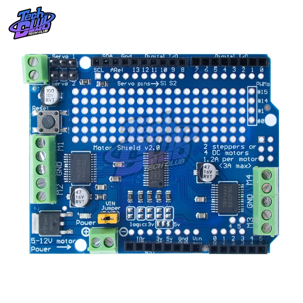 Шаговый Серводвигатель TB6612 для Arduino Robot PWM Uno Mega R3|Детали и аксессуары приборов| |