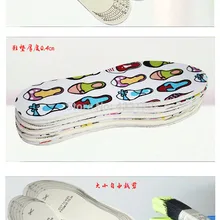 Унисекс на высоком каблуке, ортопедический супинатор ортопедический Спортивная беговая Обувь стельки мягкие вставки 2 пары = 4 шт PS16