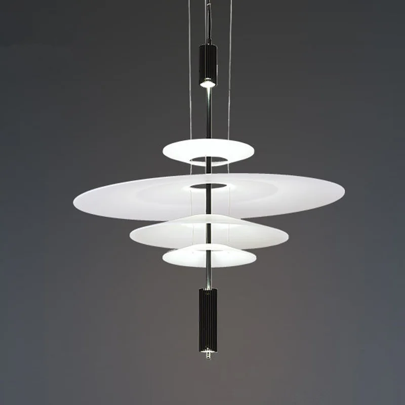  Modern Acrylic LED Pendant Light Shadow Dining Room Kitchen Light Designer Hanging Lamps Indoor Lig - 32942820347