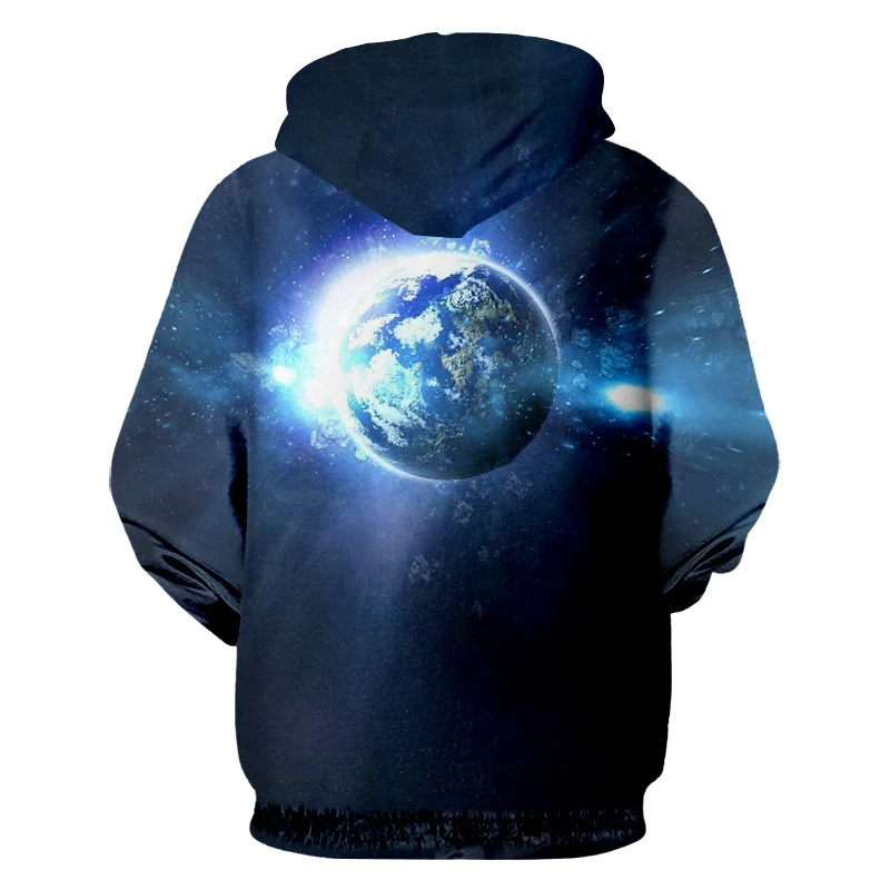 OGKB бренд настроить толстовки женские/мужские 3d пользовательские толстовка с изображениями печать Галактики Толстовка с космическим принтом хип-хоп Crewneck пуловер с капюшоном