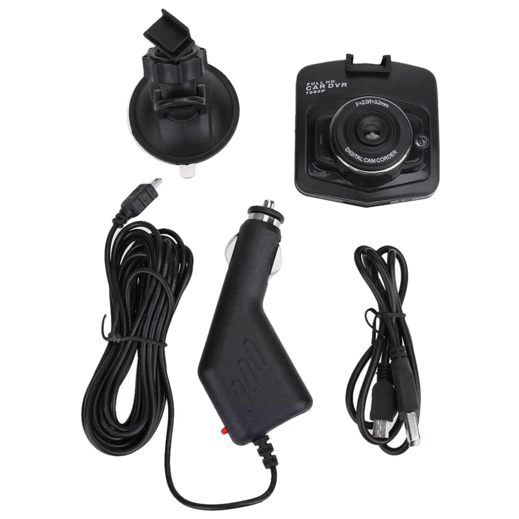 Mini DVRs Car DVR GT300 Camera Camcorder 1080P Full HD Video Registrator 140 Degree Parking Recorder Loop Recording Dash Cam 