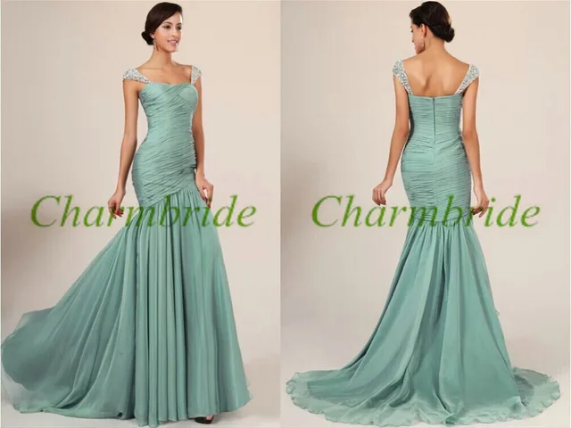 Long Chiffon Bridesmaid Dresses With Beaded Straps Elegant Women Long Chiffon Bridesmaid Dresses With Beaded Straps Elegant Women Gowns For Wedding Party Unique