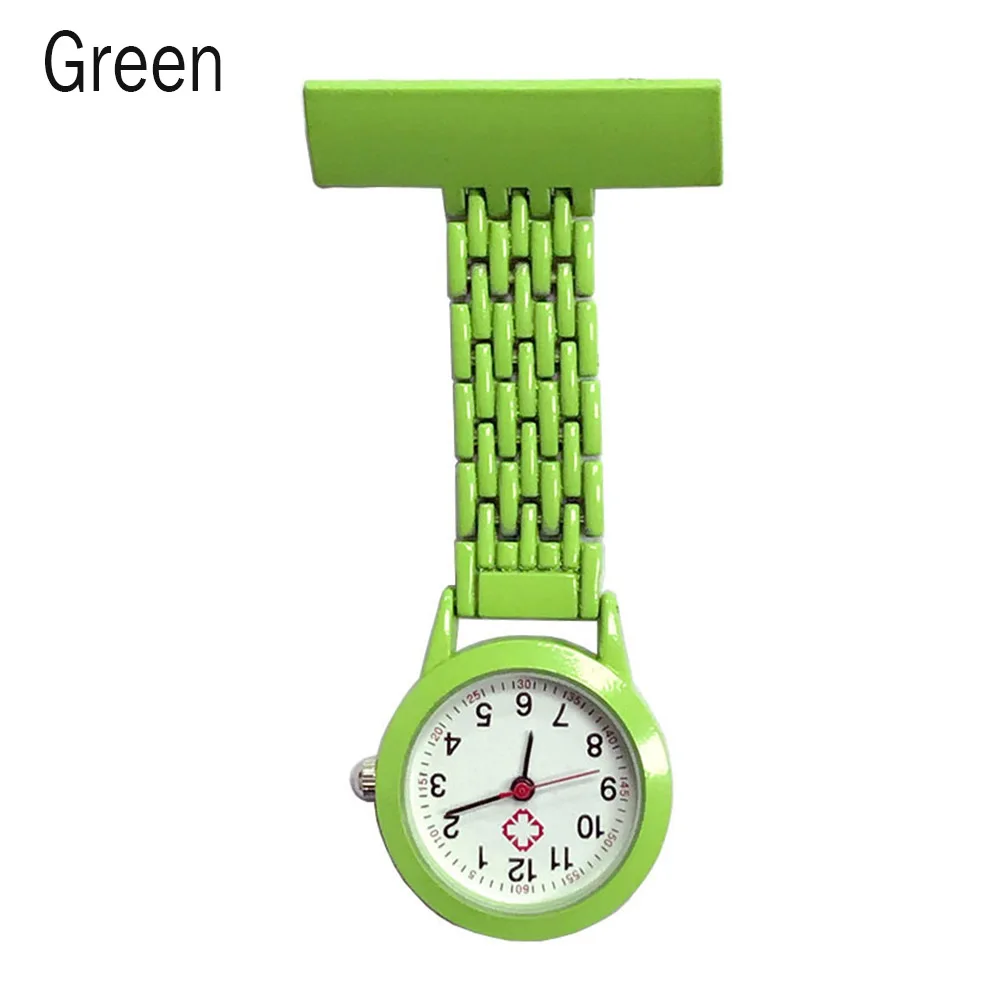 

Nurse Quartz Watch Brooch Pocket Brooch Clip Medical Nurse Pocket Nursing Watch TY53