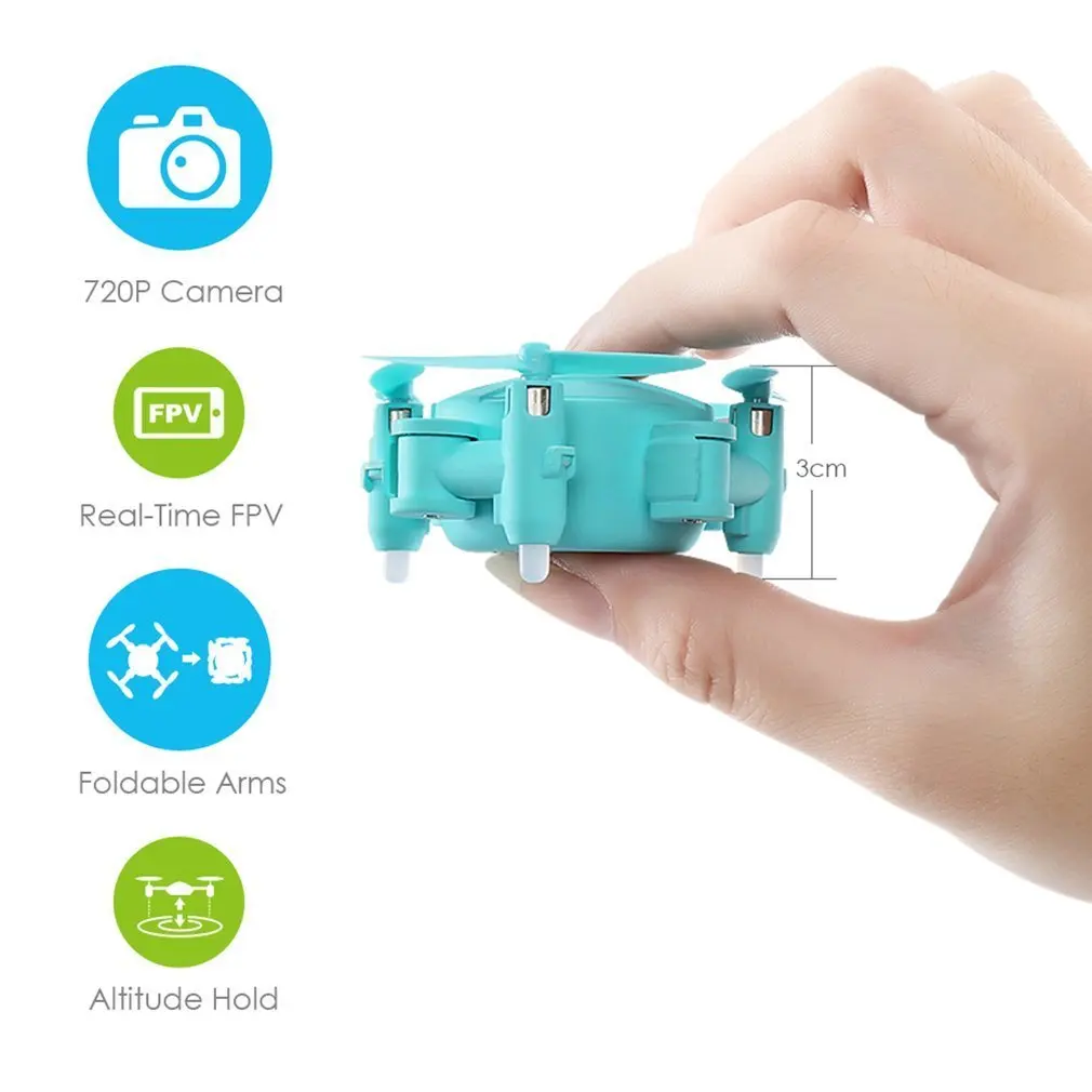 

JJRC DHD D4 Rc Helicopter Foldable Mini Drones Hd Quadrocopter Wifi Drone Professional Selfie Dron With 720P Camera