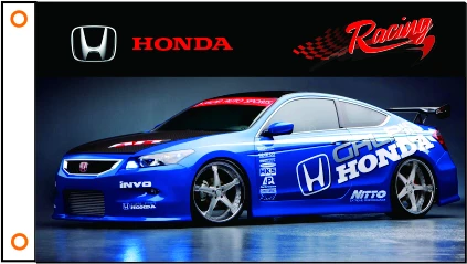 

Car flag honda Banner 3ftx5ft 100% Polyester 08