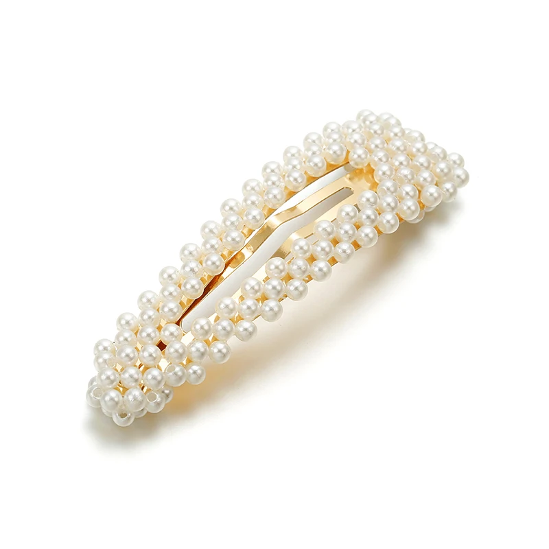 

Fashion 1 Set Women Girls Elegant Pearls Hair Clips Sweet Headwear Hair Ornament Hairpins Barrettes Headband Hair Accessories