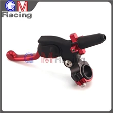 Универсальный 4 направлениях складной рычаг сцепления для HONDA CR80R CR125R CR250R CRF150R CRF250R CRF250X CRF450R CRF450X в байкерском стиле