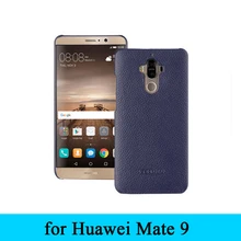 Простой модный стиль пояса из натуральной кожи задняя крышка телефона кожи для Huawei Mate 9 mate9+ Бесплатный подарок