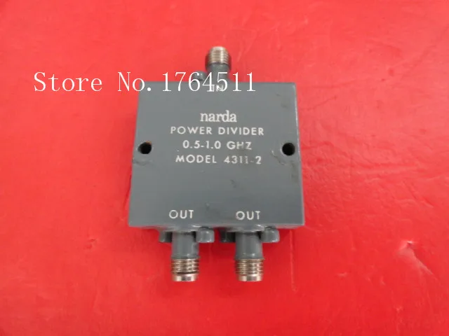 

[BELLA] A two Narda power divider 4311-2 0.5-1GHZ SMA